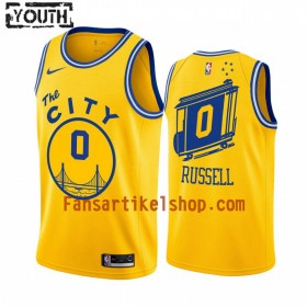 NBA Golden State Warriors Trikot D'Angelo Russell 0 Nike 2019-2020 Hardwood Classics Swingman - Kinder